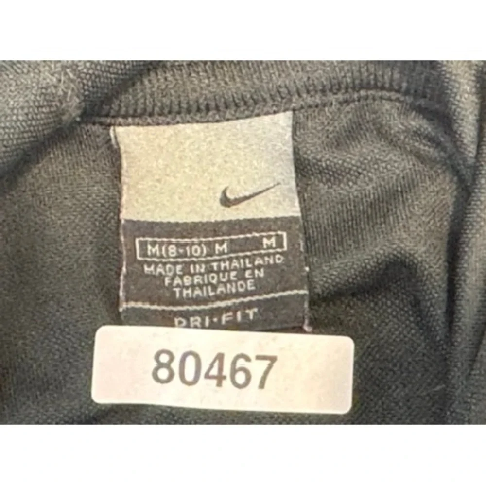 Nike Dri-FIT Youth Boys Medium Black Pullover Hoodie Kangaroo Pocket U20912TIC